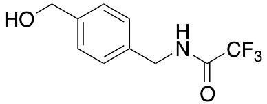 N-(4-Hydroxymethylbenzyl)trifluoroacetamide - image 1