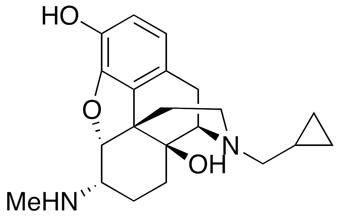 (5Alpha,6Alpha)-17-(Cyclopropylmethyl)-4,5-epoxy-6-(methylamino)-morphinan-3,14-diol - image 1