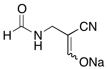 N-(2-Cyano-3-hydroxy-2-propenyl)formamide Monosodium Salt - image 1