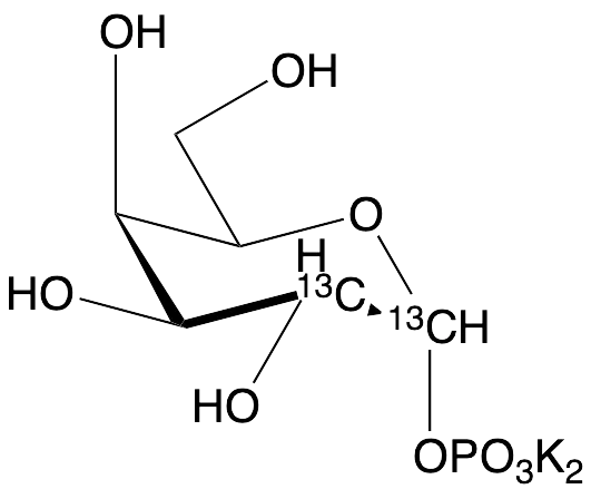 Alpha-D-Galactose-1,2-13C2 1-Phosphate Dipotassium Salt - image 1