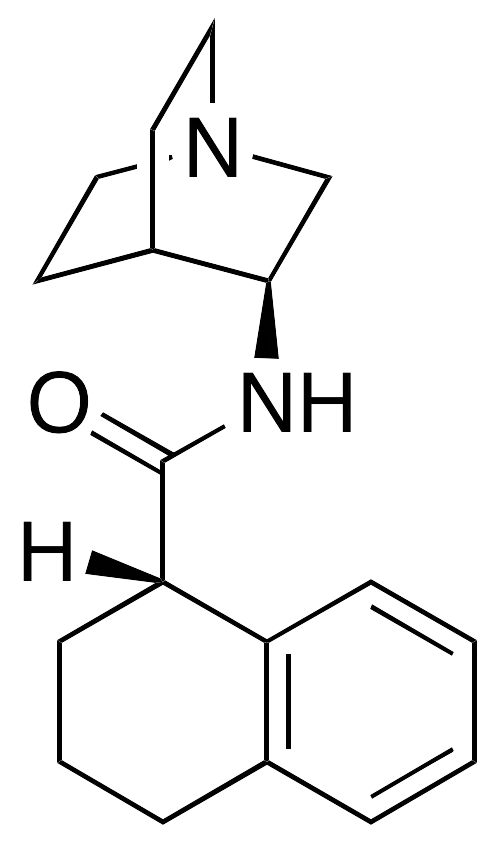 (1S)-N-(3S)-1-Azabicyclo[2.2.2]oct-3-yl-1,2,3,4-tetrahydro-1-naphthalenecarboxamide - image 1