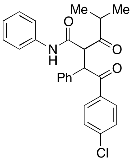 4-Chloro-Alpha-(2-methyl-1-oxopropyl)-Gamma-oxo-N,Beta-diphenyl-benzenebutanamide - image 1