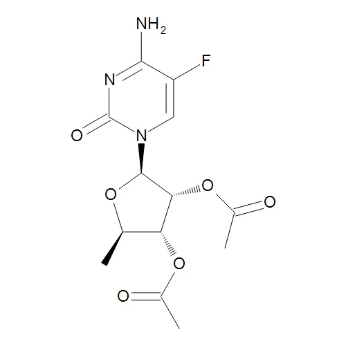 2’,3’-Di-O-acetyl-5’-deoxy-5-fluorocytidine - image 1