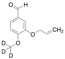 3-(Allyloxy)-4-(methoxy-d3)-benzaldehyde - image 1