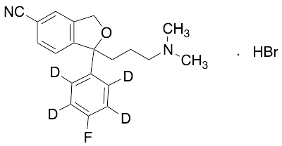 Citalopram-d4 Hydrobromide Salt - image 1