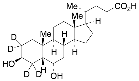 beta-Hyodeoxycholic Acid-d4 - image 1
