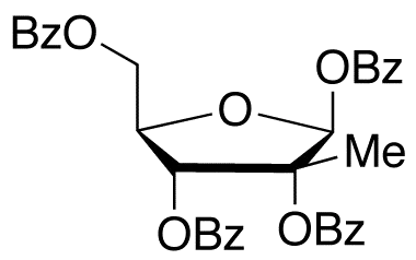1,2,3,5-Tetra-O-benzoyl-2-C-methyl-Beta-D-ribofuranose - image 1