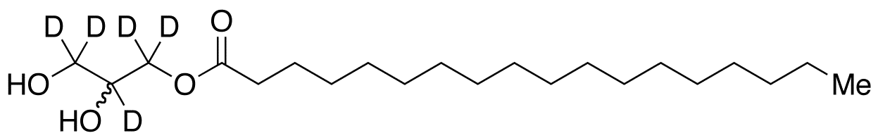 1-Stearoyl-rac-glycerol-d5 - image 1