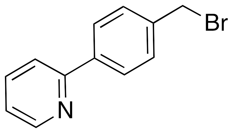 2-[(4-Bromomethyl)phenyl]pyridine - image 1