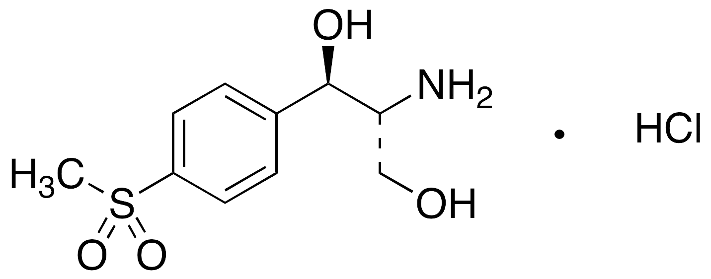 (1R,2R)-2-Amino-1-[4-(methylsulfonyl)phenyl]-1,3-propanediol Hydrochloride - image 1