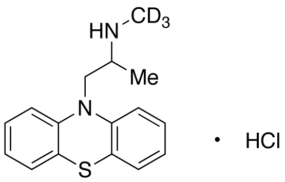 rac N-Demethyl Promethazine-d3 Hydrochloride - image 1