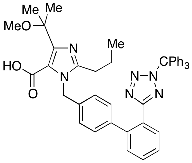 N-Trityl O-Methyl Ether Olmesartan Acid - image 1