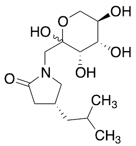 (R)-4-isobutyl-1-(((3S,4S,5R)-2,3,4,5-tetrahydroxytetrahydro-2H-pyran-2-yl)methyl)pyrrolidin-2-one (Alpha/Beta mixture) - image 1