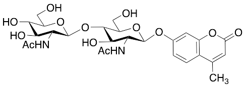 4-Methylumbelliferyl Di-N-Acetyl-Beta-D-chitobiose - image 1