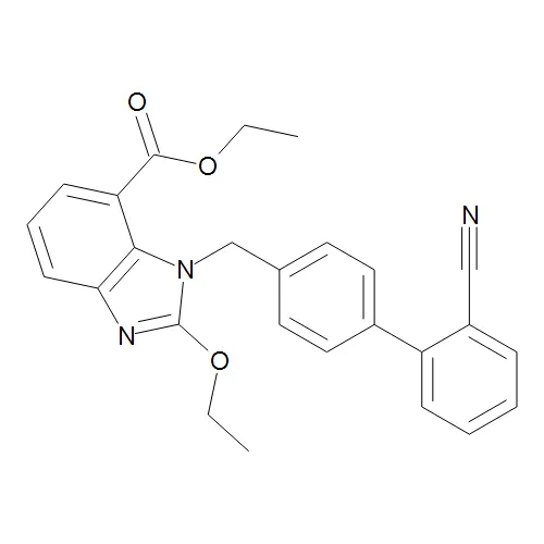 Ethyl-2-ethoxy-1-[[(2'-cyanobiphenyl-4-yl) methyl] benzimidazole]-7-carboxylate - image 1