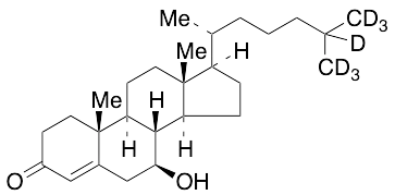 7Beta-Hydroxy-4-cholesten-3-one-d7 - image 1