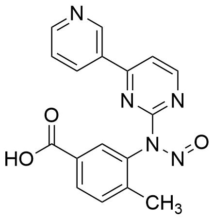 4-methyl-3-(nitroso(4-(pyridin-3-yl)pyrimidin-2-yl)amino)benzoic acid - image 1