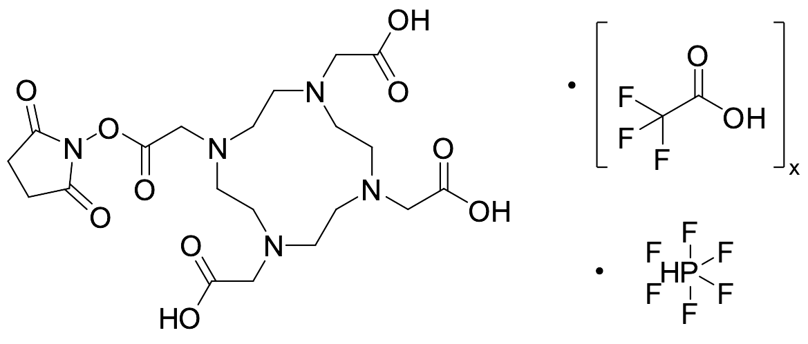 DOTA-NHS-ester Hexafluorophosphate TFA Salt (Technical Grade) - image 1