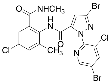 1-Des(3-chloro-2-pyridinyl)-1-(3-chloro-5-bromo-2-pyridinyl)chlorantraniliprole - image 1