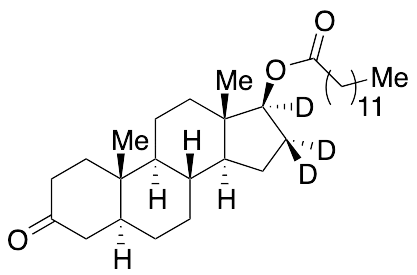 5Alpha-Dihydrotestosterone Tridecanoate-d3 - image 1