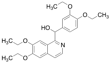 a-(3,4-Diethoxyphenyl)-6,7-diethoxy-1-isoquinolinemethanol - image 1