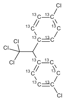 4,4'-Dichlorodiphenyltrichloroethane-13C12 - image 1