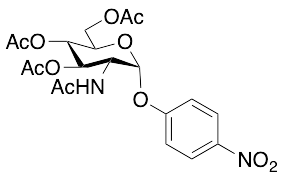 p-Nitrophenyl 2-Acetamido-2-deoxy-3,4,6-tri-O-acetyl-Alpha-D-glucopyranoside - image 1