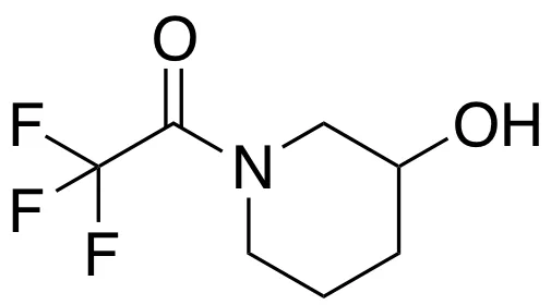 2,2,2-Trifluoro-1-(3-hydroxypiperidin-1-yl)ethan-1-one (>90%) - image 1