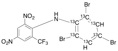 Desmethyl Bromethalin-13C6 - image 1