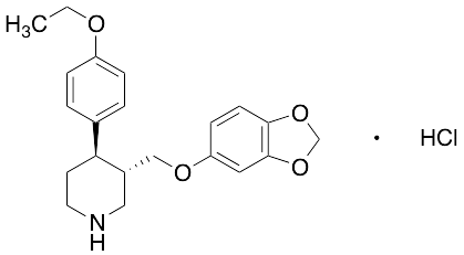 rac-trans-4-Defluoro-4-ethoxy Paroxetine Hydrochloride - image 1