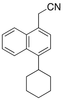 1-Cyanomethyl-4-cyclohexylnaphthalene - image 1