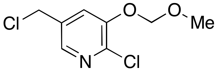 2-Chloro-5-(chloromethyl)-3-(methoxymethoxy)pyridine - image 1