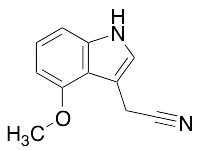 2-(4-methoxy-1H-indol-3-yl)acetonitrile - image 1