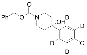 N-Benzyloxycarbonyl-4-(4-chlorophenyl-d4)-4-piperidinol - image 1