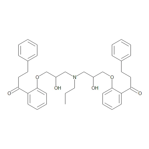 Propafenone Dimer Impurity (Mixture of Diastereomers) - image 1