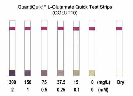 QuantiQuik™ L-Glutamate Quick Test Strips - image 1