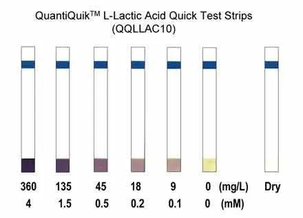 QuantiQuik™ L-Lactic Acid Quick Test Strips - image 1