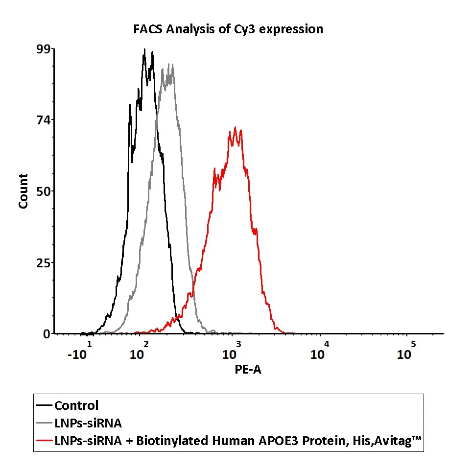 Biotinylated Human Apolipoprotein E / APOE3 Protein, His, Avitag™ (MALS verified) - image 1