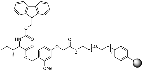 Fmoc-D-Ile TentaGel® S AC Resin