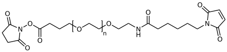 Butyrinezuur NHS Ester-ω-Maleimidohexanamido PEG