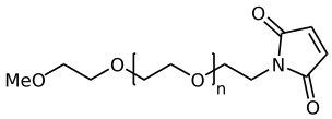Methoxy-ω-Maleimido PEG