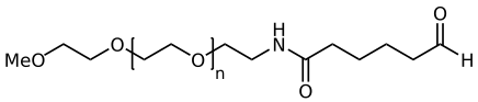 Methoxy-ω-Formylpentaanamido PEG